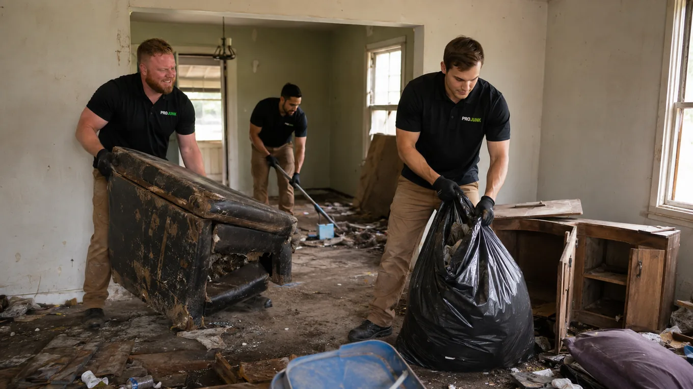 Property cleanout in Prospect, KY