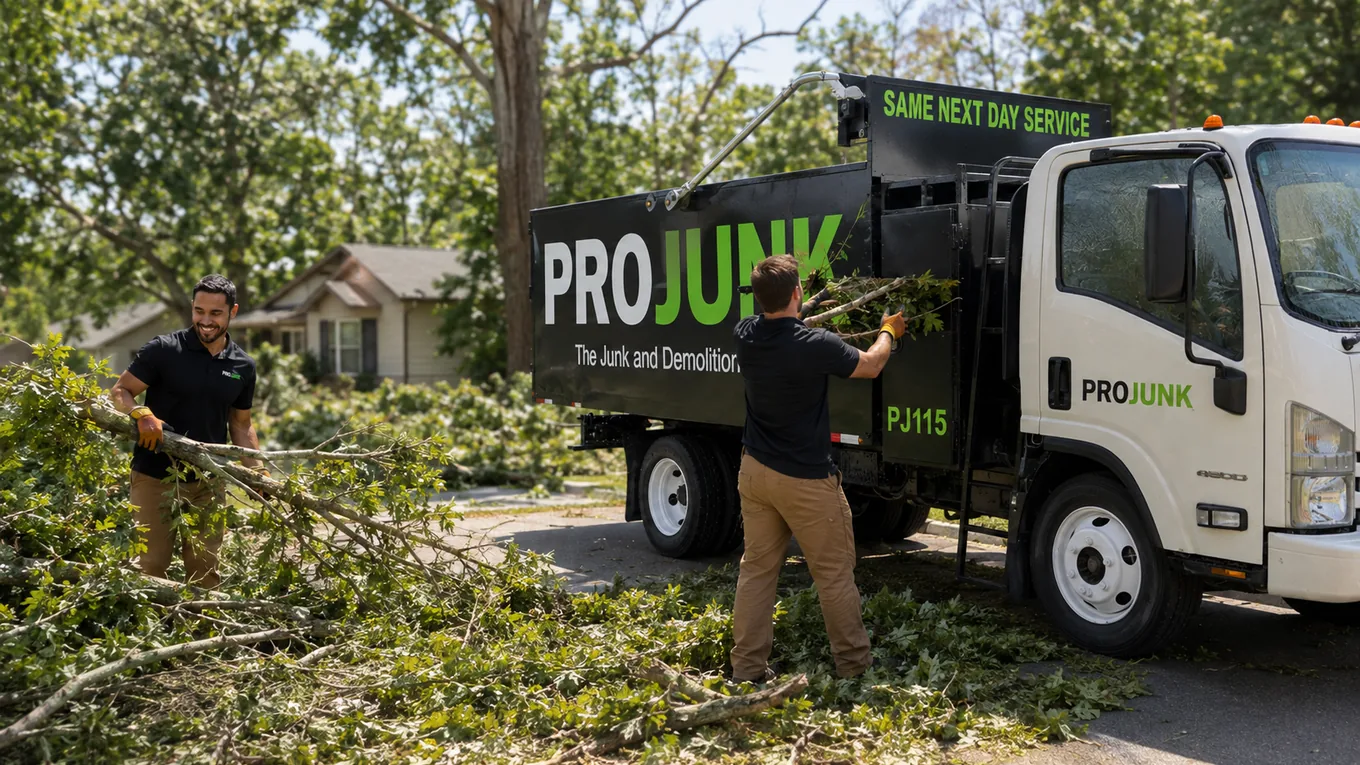 Yard waste removal in Prospect, KY